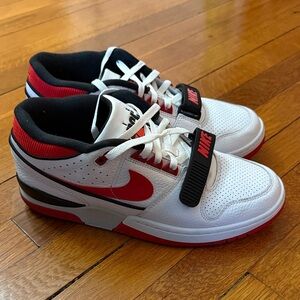 Nike Men’s Alpha Force 88. White/Red/Black. 10.5.